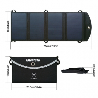 24W Solar Panel Charger - 24W Solar charger