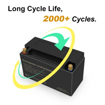 12V 12Ah LiFePO4 Battery - LF120A1