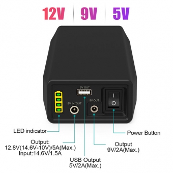 12V 6Ah LiFePO4 Battery - LF4100