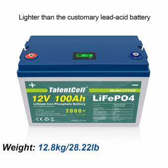 12V 100Ah LiFePO4 Battery - LF4160