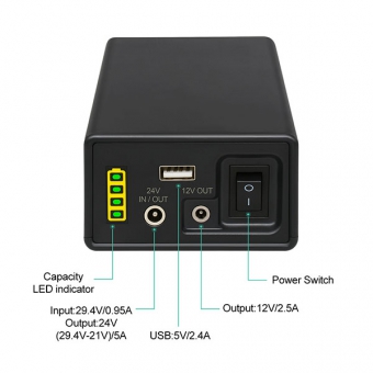 24V Lithium ion battery - PB240B2