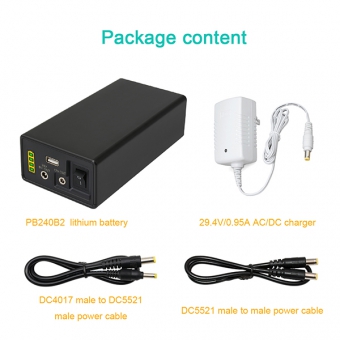 24V Lithium ion battery - PB240B2