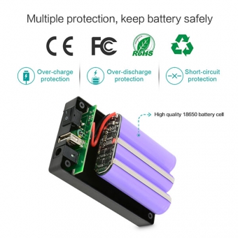 12V Lithium ion battery - YB1203000-USB