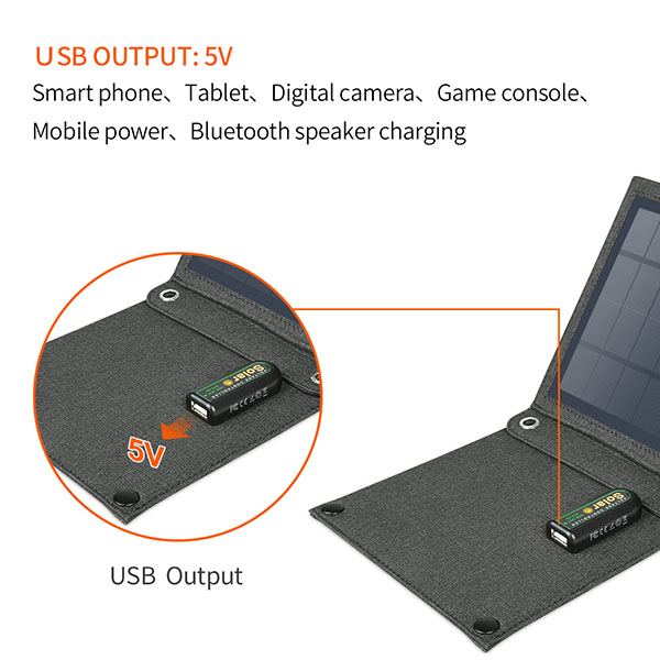 14W Solar charger