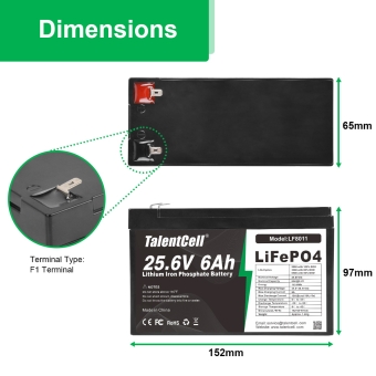 LiFePO4 Battery - LF8011