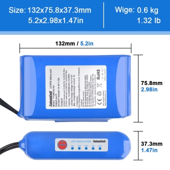 LiFePO4 Battery - PC040102-60